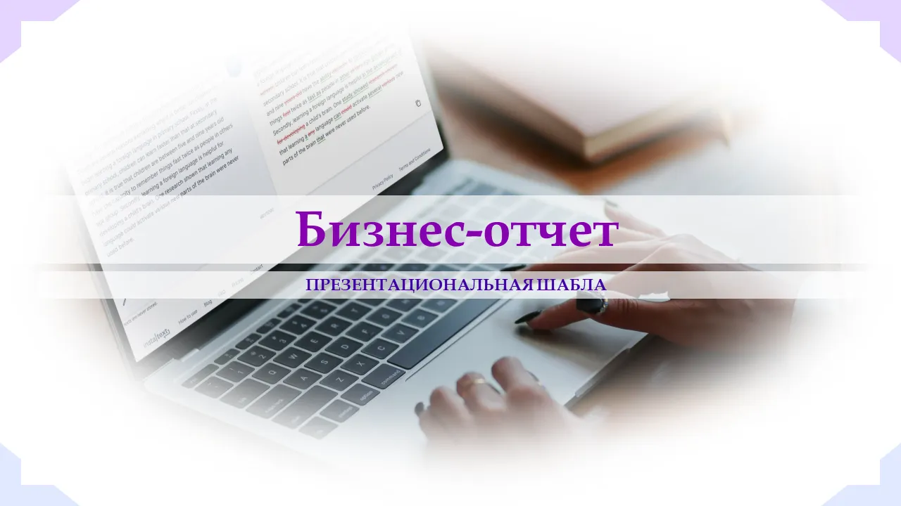 30011 Бизнес-презентация 2